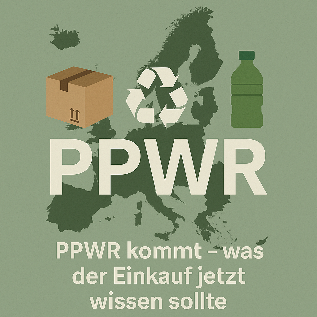 PPWR kommt – was auf Ihren Einkauf ab August 2026 konkret zukommt